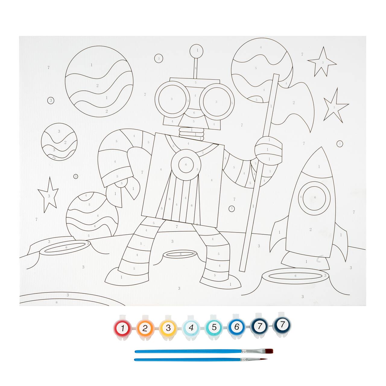 Space Robot Paint By Number Kit By Creatology Michaels space-robot-paint-by-number-kit-by-creatology-michaels